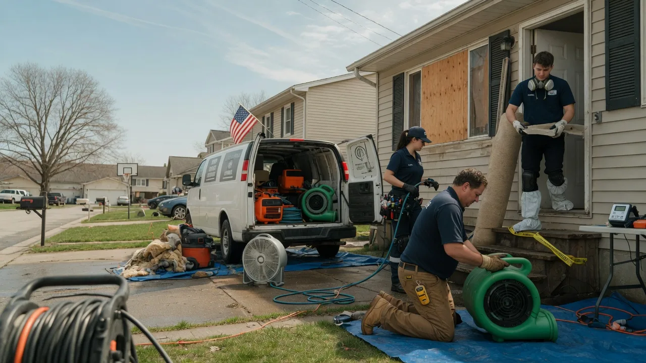Water Damage Restoration in Adena, OH near me